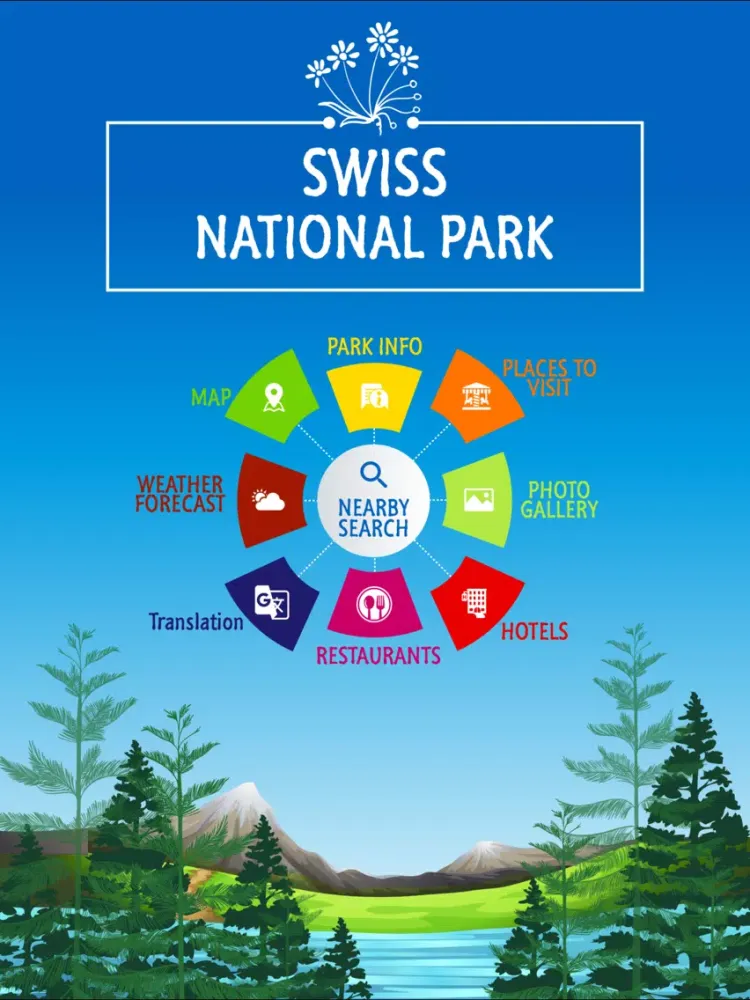 Swiss National Park iPad 應用截圖