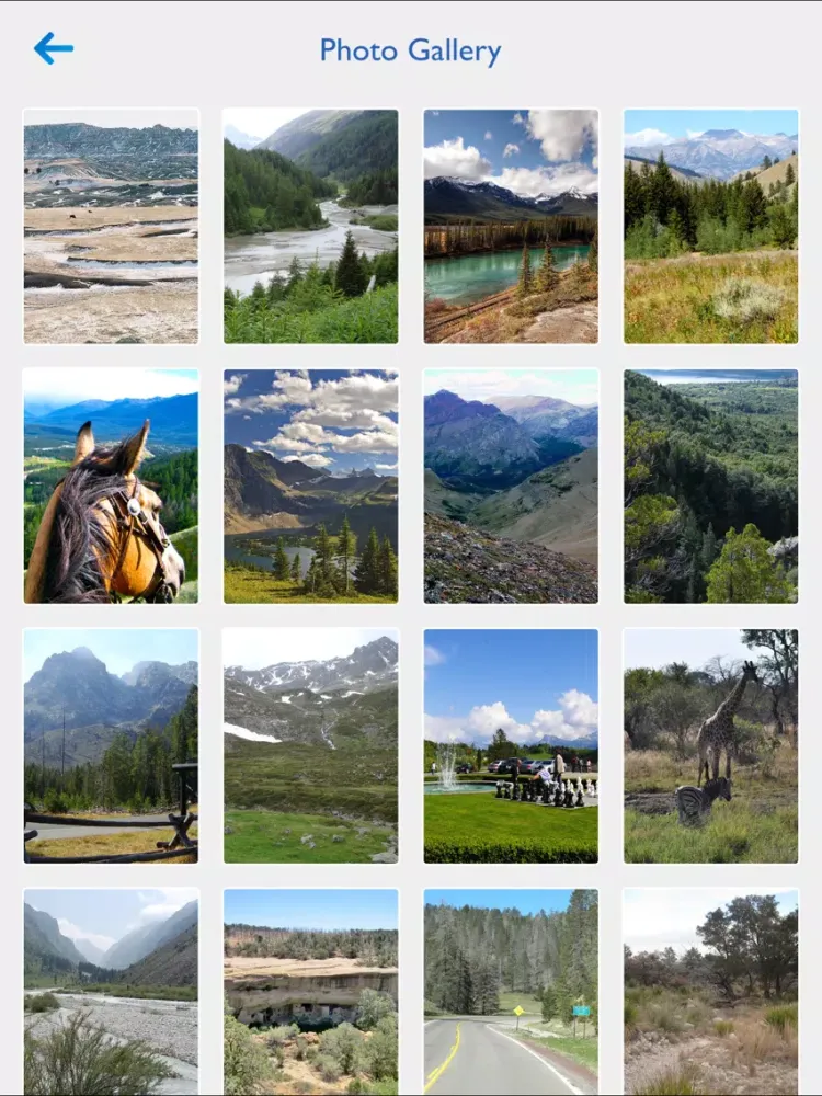 Swiss National Park iPad 應用截圖