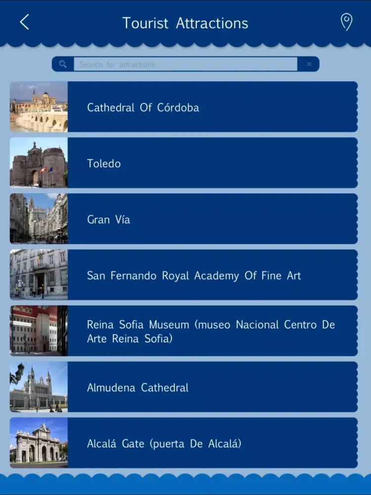 Spain Tourism iPad  Ekran Görüntüleri