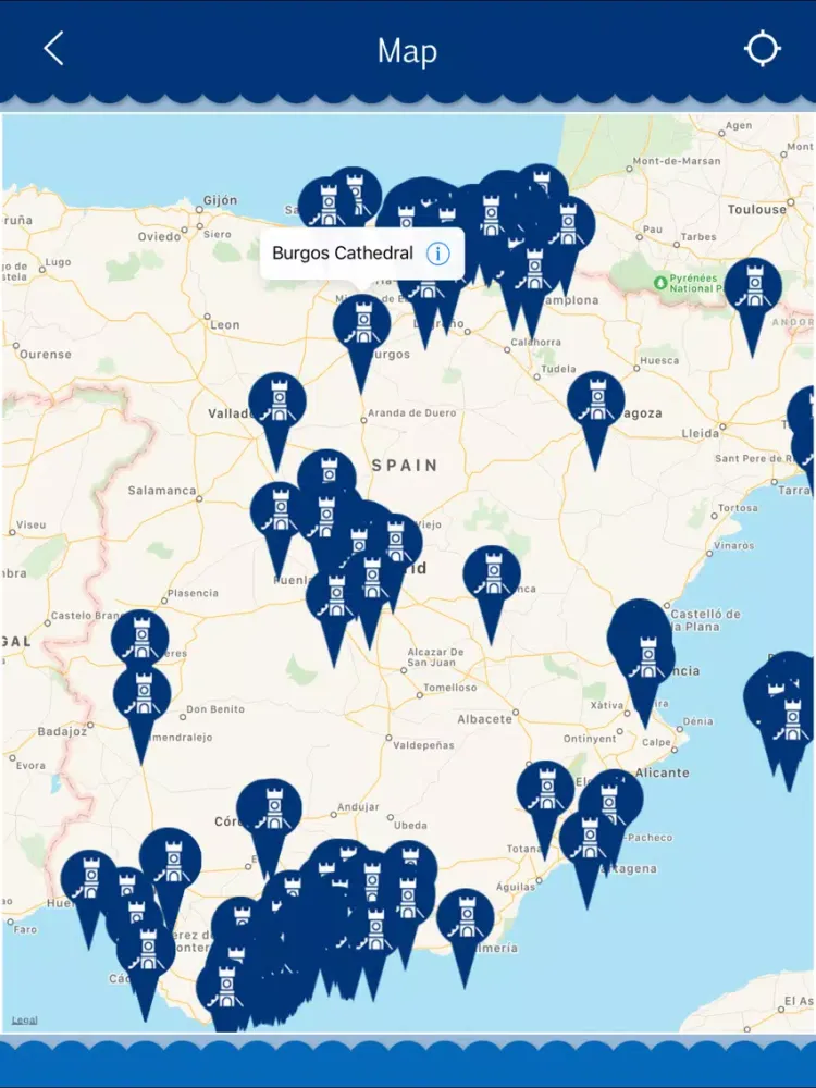 Spain Tourism iPad  Ekran Görüntüleri