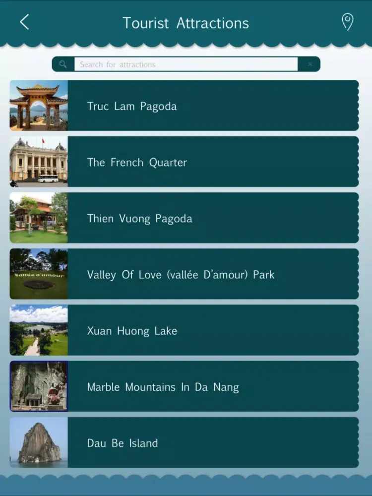 Zrzuty ekranu Vietnam Travel Guide iPad 