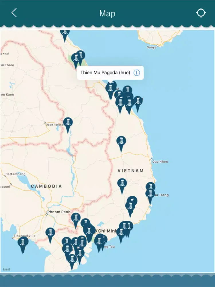 Zrzuty ekranu Vietnam Travel Guide iPad 