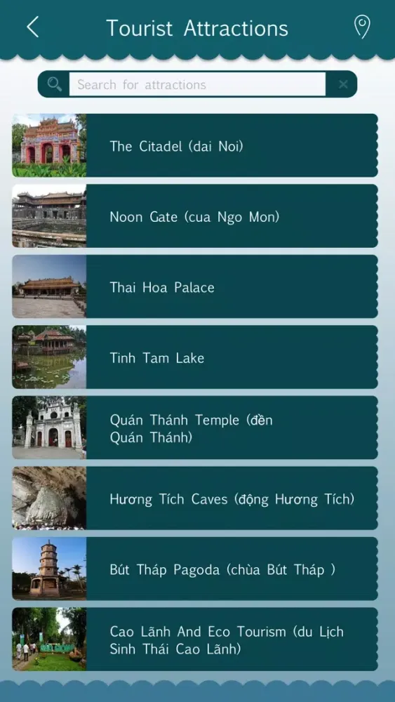 Zrzuty ekranu Vietnam Travel Guide