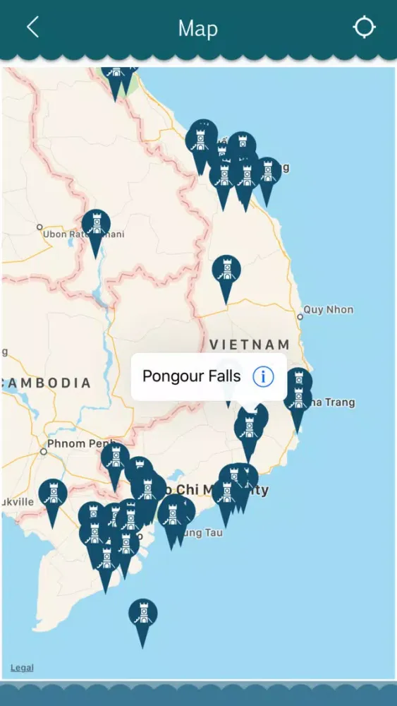 Zrzuty ekranu Vietnam Travel Guide