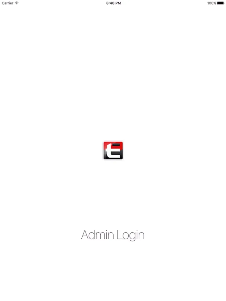 Admin Login iPad 应用截图