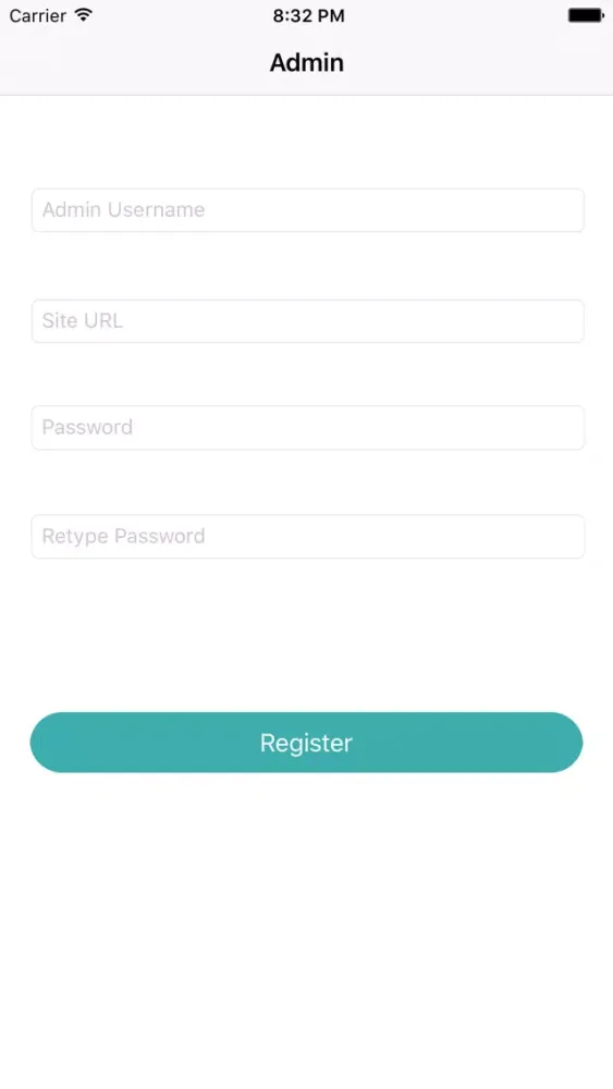 Admin Login应用截图