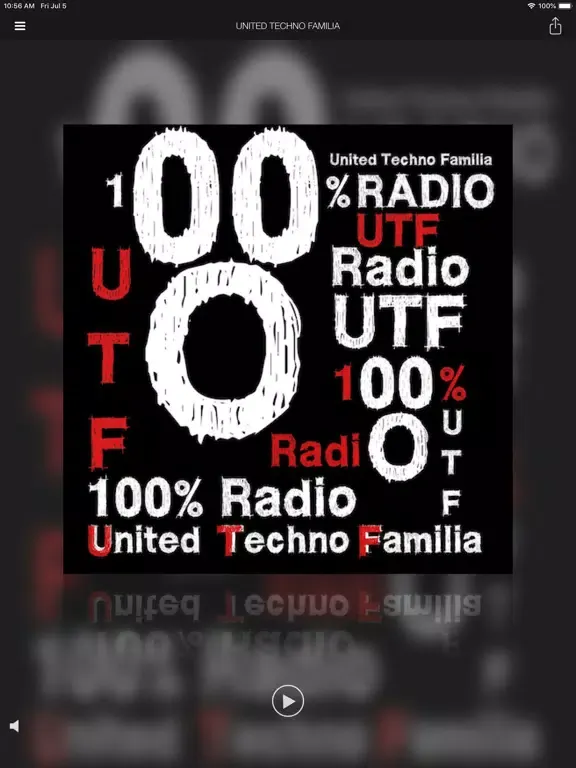 ภาพหน้าจอของ UNITED TECHNO FAMILIA iPad 