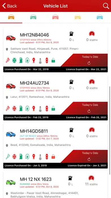 HI Techno GPS Ekran Görüntüleri