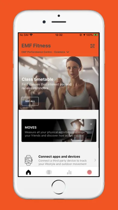 EMF Fitness Ekran Görüntüleri