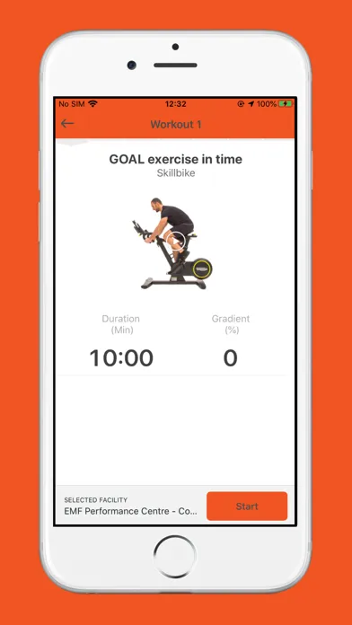EMF Fitness Ekran Görüntüleri