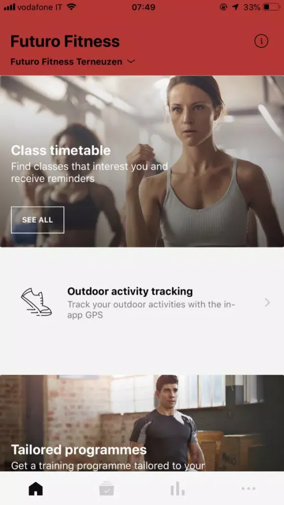 Futuro Fitness Ekran Görüntüleri