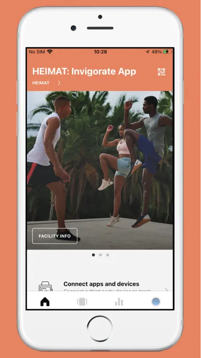 Capturas de tela do HEIMAT: Invigorate App