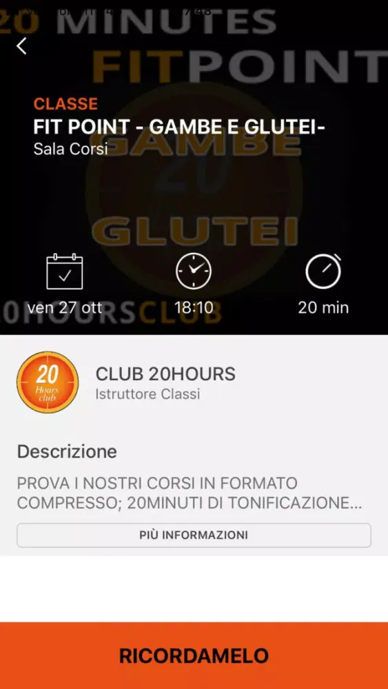 Скриншоты 20 HOURS FITNESS