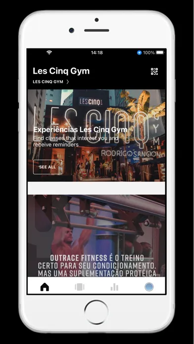 Capturas de tela do Les Cinq Gym