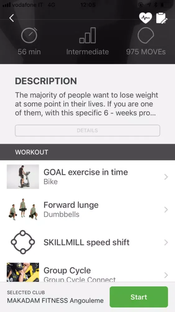 Makadam Fitness Screenshots