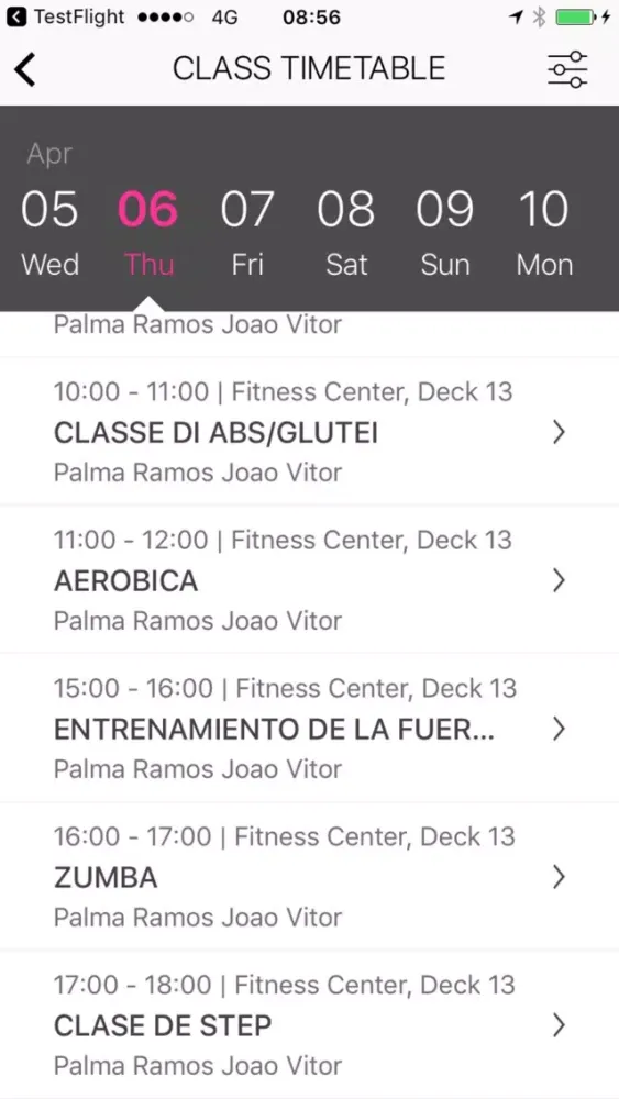 Captures d'écran de Wellness Experience