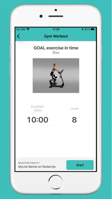 MyLife Fitness Screenshots