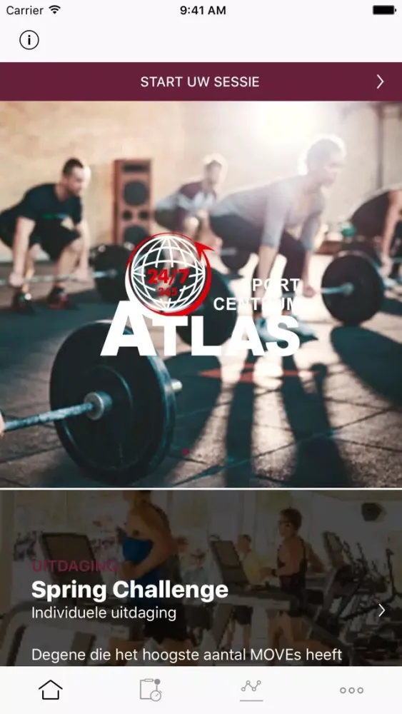 Sportcentrum Atlas應用截圖
