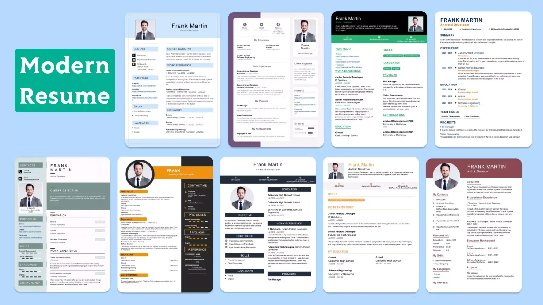 Resume Guru - Resume Builder Screenshots