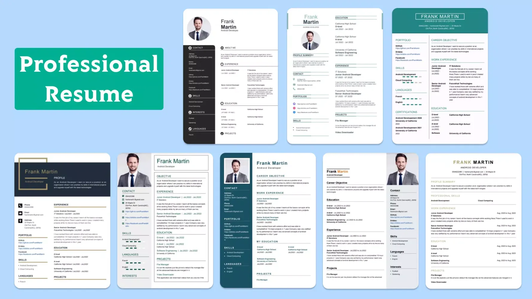 Resume Guru - Resume Builder Screenshots