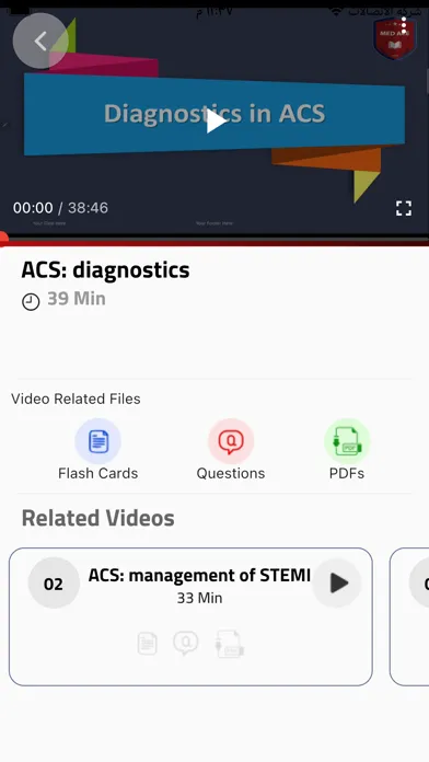 Capturas de pantalla de MED ACE