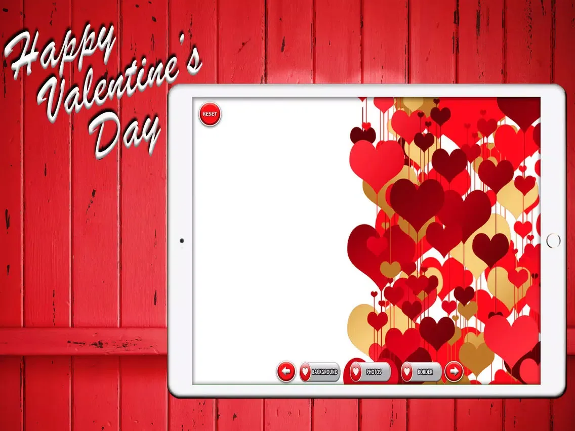 Captures d'écran de Valentines Day Card Maker: Share & Express Love iPad 