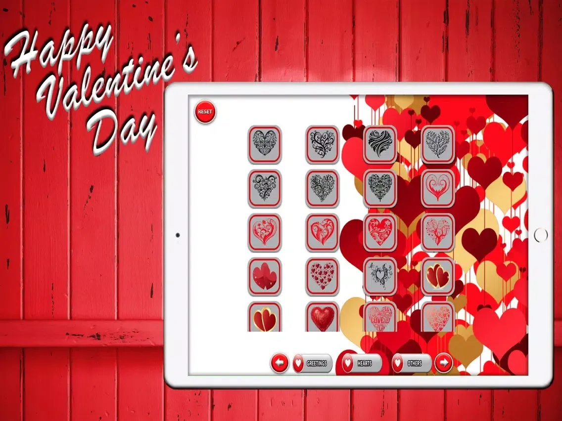 Captures d'écran de Valentines Day Card Maker: Share & Express Love iPad 