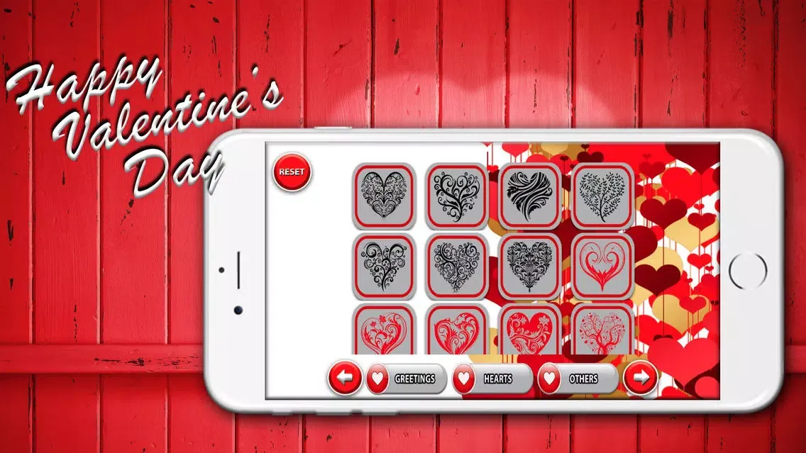 Captures d'écran de Valentines Day Card Maker: Share & Express Love