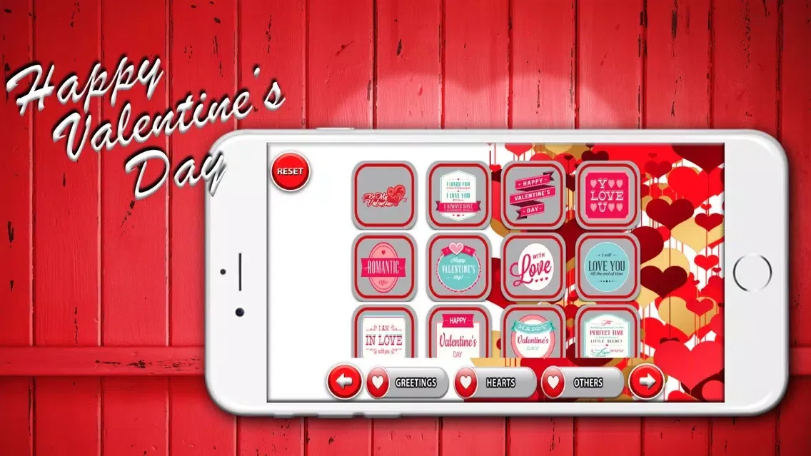 Captures d'écran de Valentines Day Card Maker: Share & Express Love