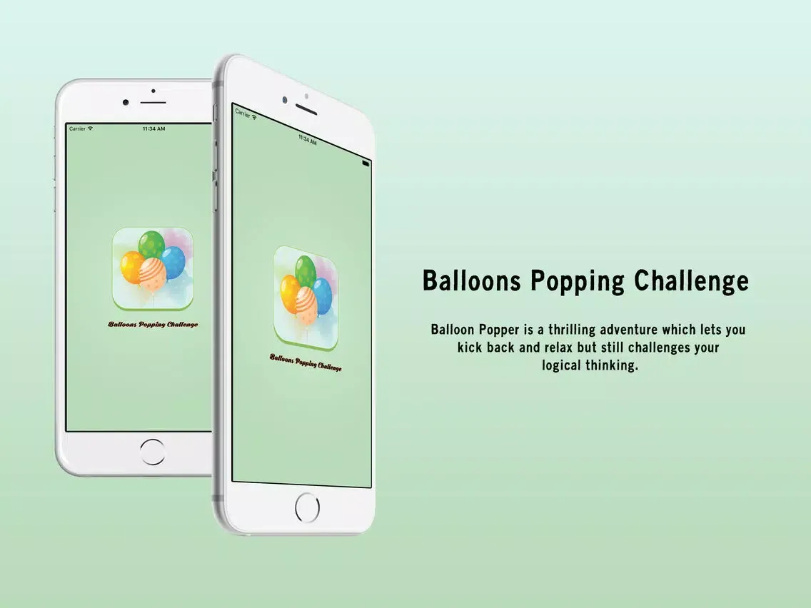 Balloon Smasher Kids Toddlers - Balloon Popping iPad  스크린샷