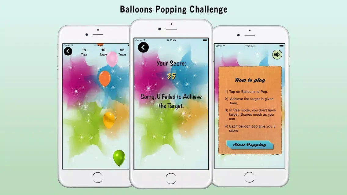 Balloon Smasher Kids Toddlers - Balloon Popping 스크린샷