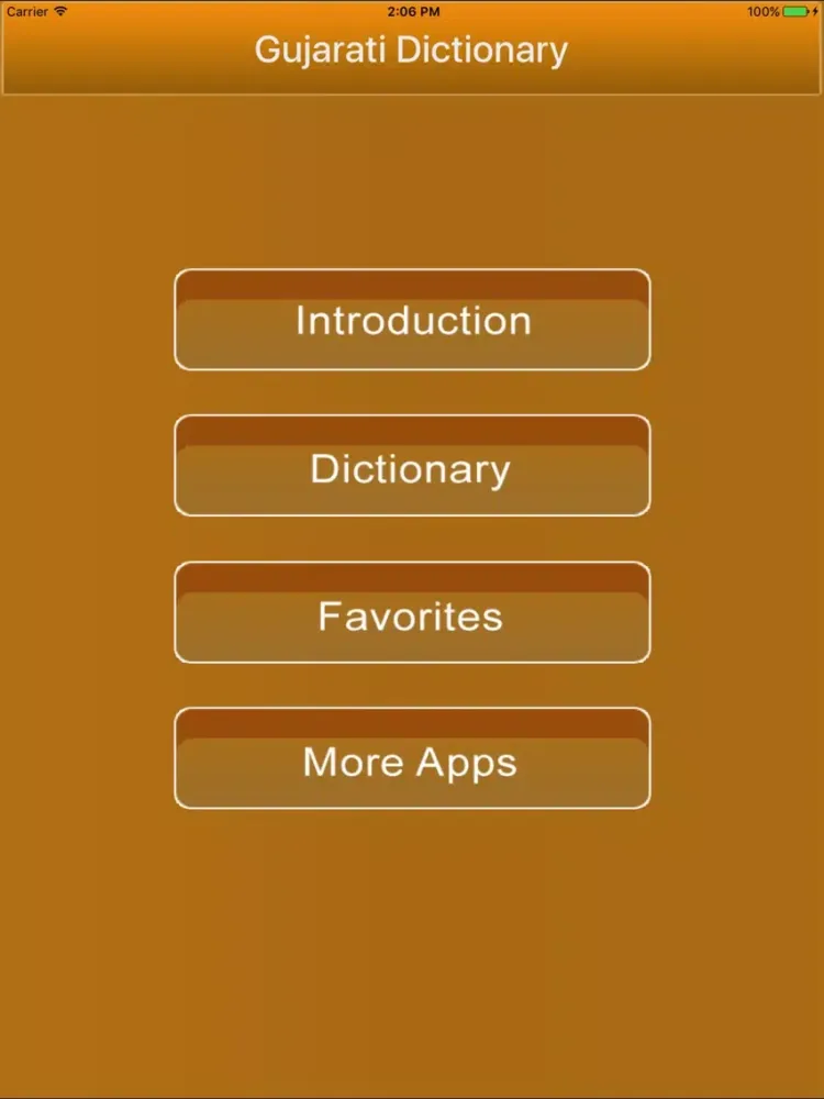 Tangkapan skrin Ultimate Gujrati Dictionary Offline Pro iPad 