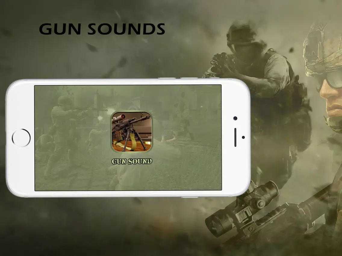 Weapon And Guns Sounds - Guns Shooter Free iPad  سکرین شاٹس