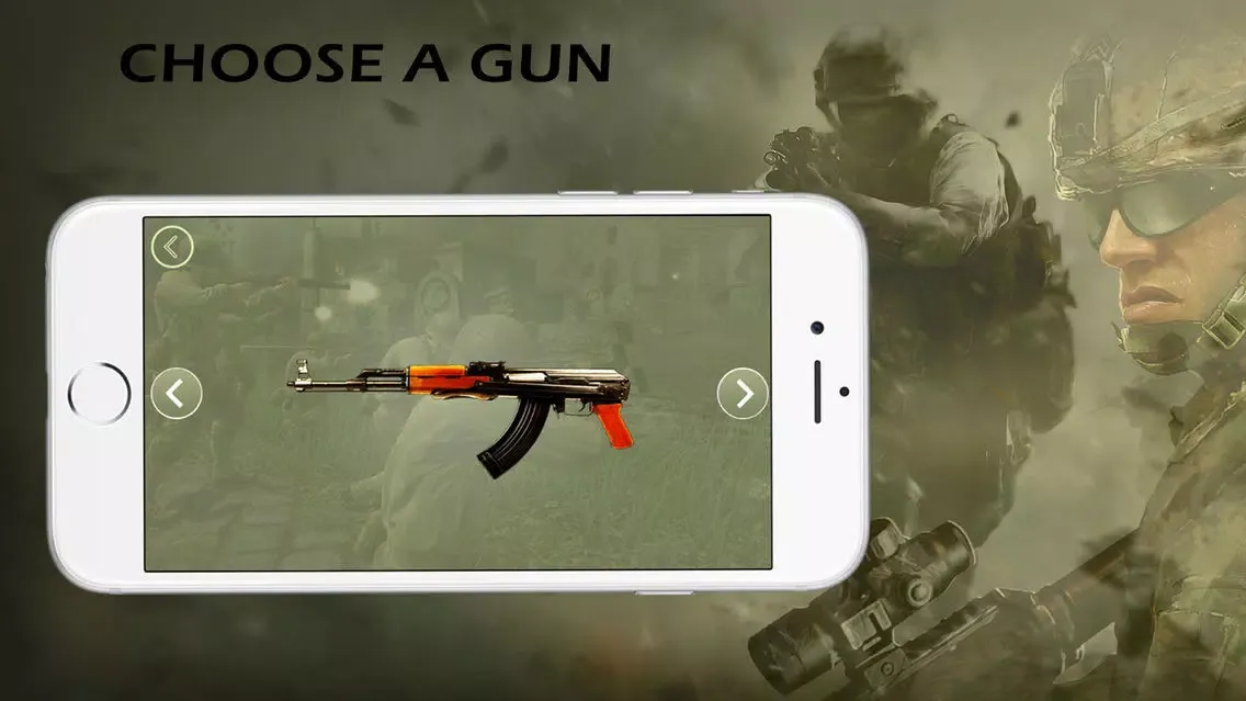 Weapon And Guns Sounds - Guns Shooter Free سکرین شاٹس