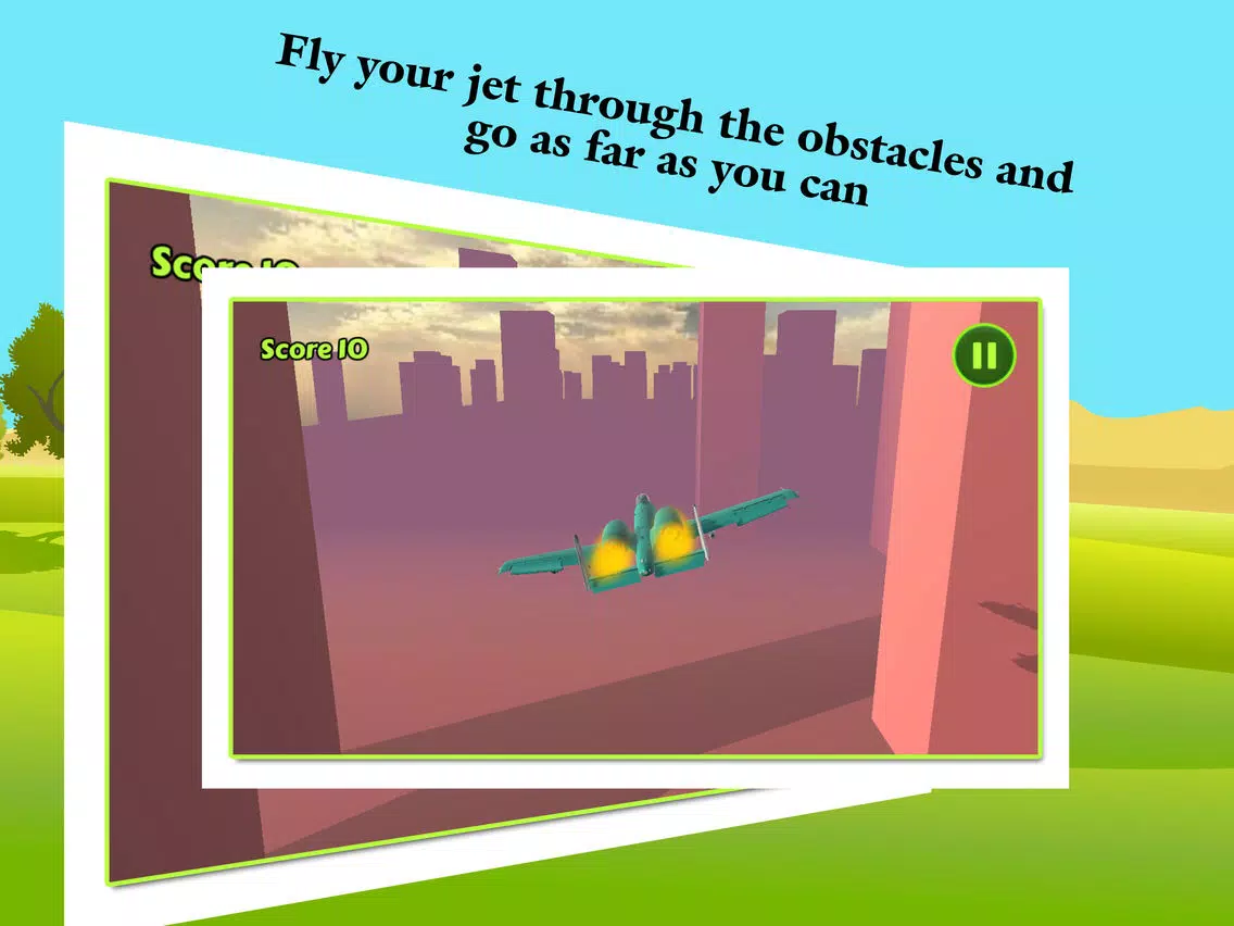 Capturas de tela do Jet Racer: Sky Racer iPad 