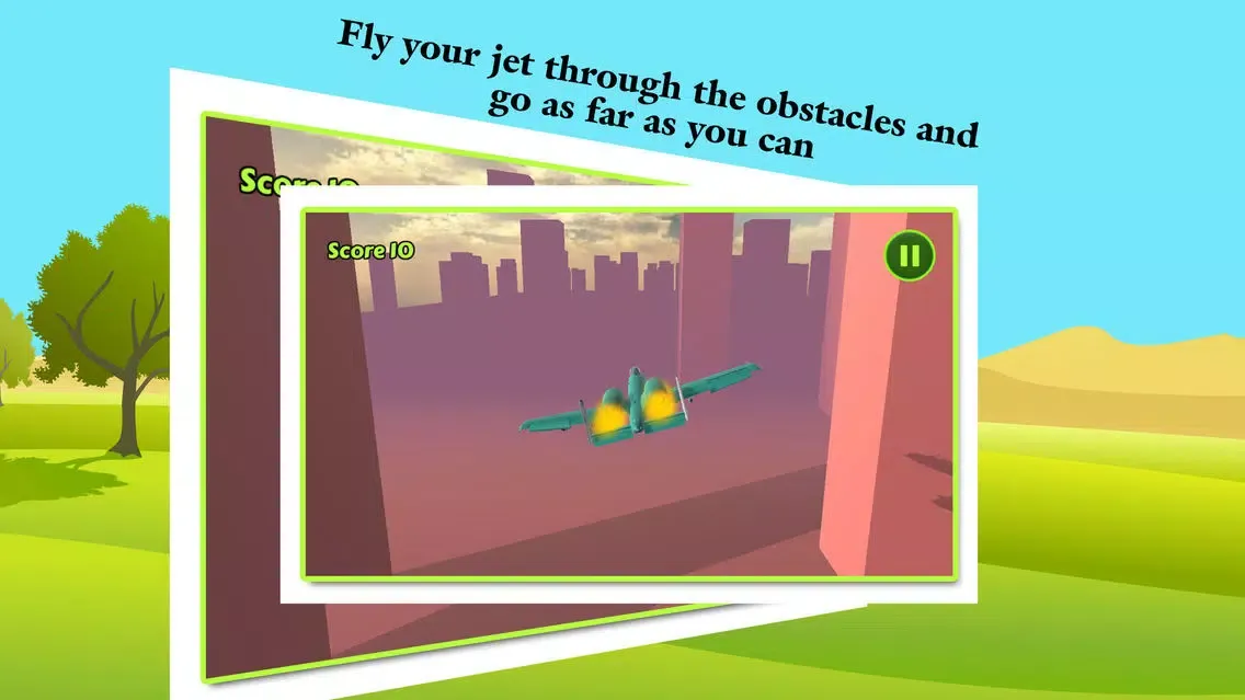 ภาพหน้าจอของ Jet Racer: Sky Racer