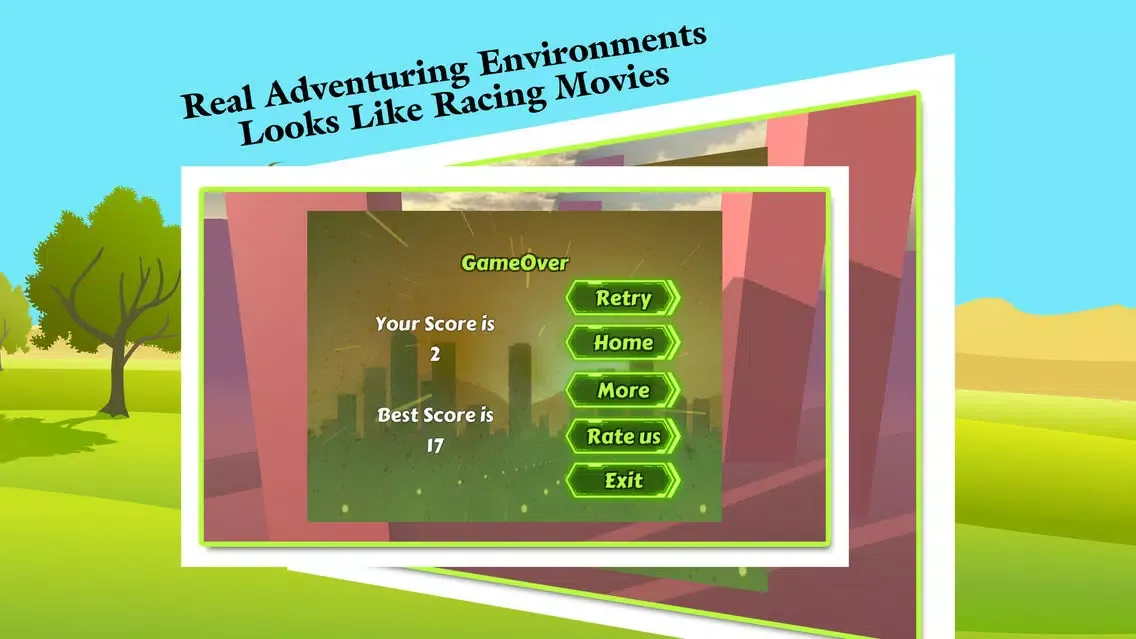 ภาพหน้าจอของ Jet Racer: Sky Racer