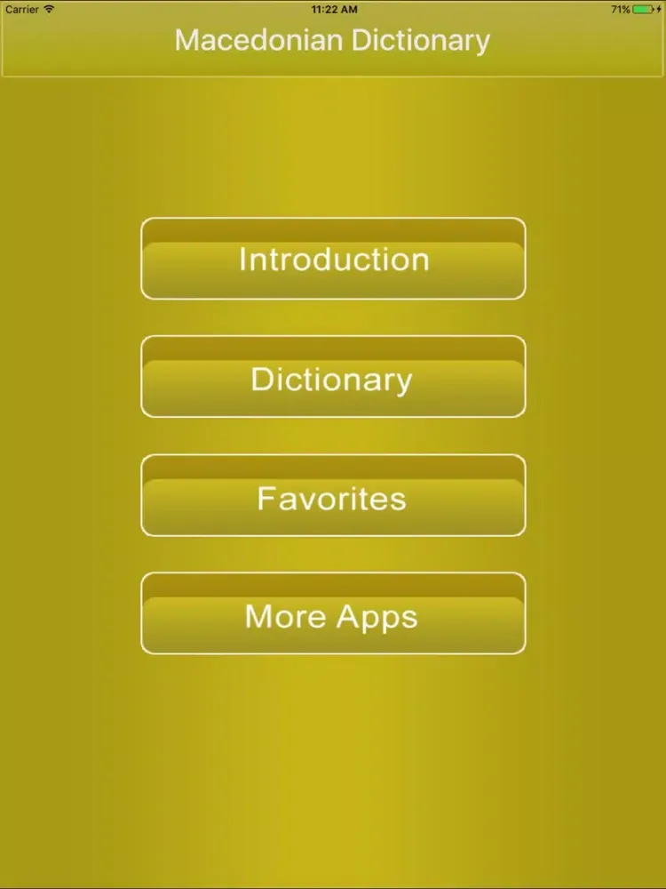 Ultimate Macedonian Dictionary Offline iPad  স্ক্রিনশট