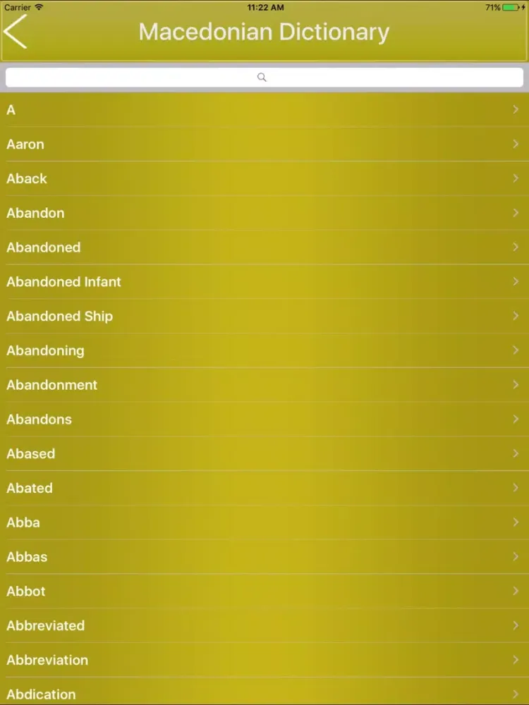 Ultimate Macedonian Dictionary Offline iPad  স্ক্রিনশট