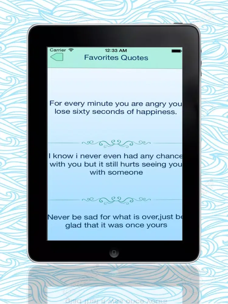 Quotes Collection iPad 應用截圖