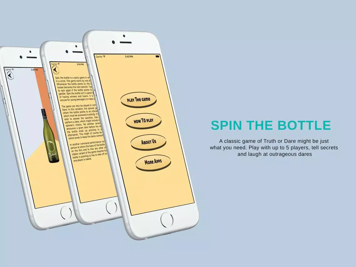 Capturas de pantalla de Spin the Bottle Game iPad 