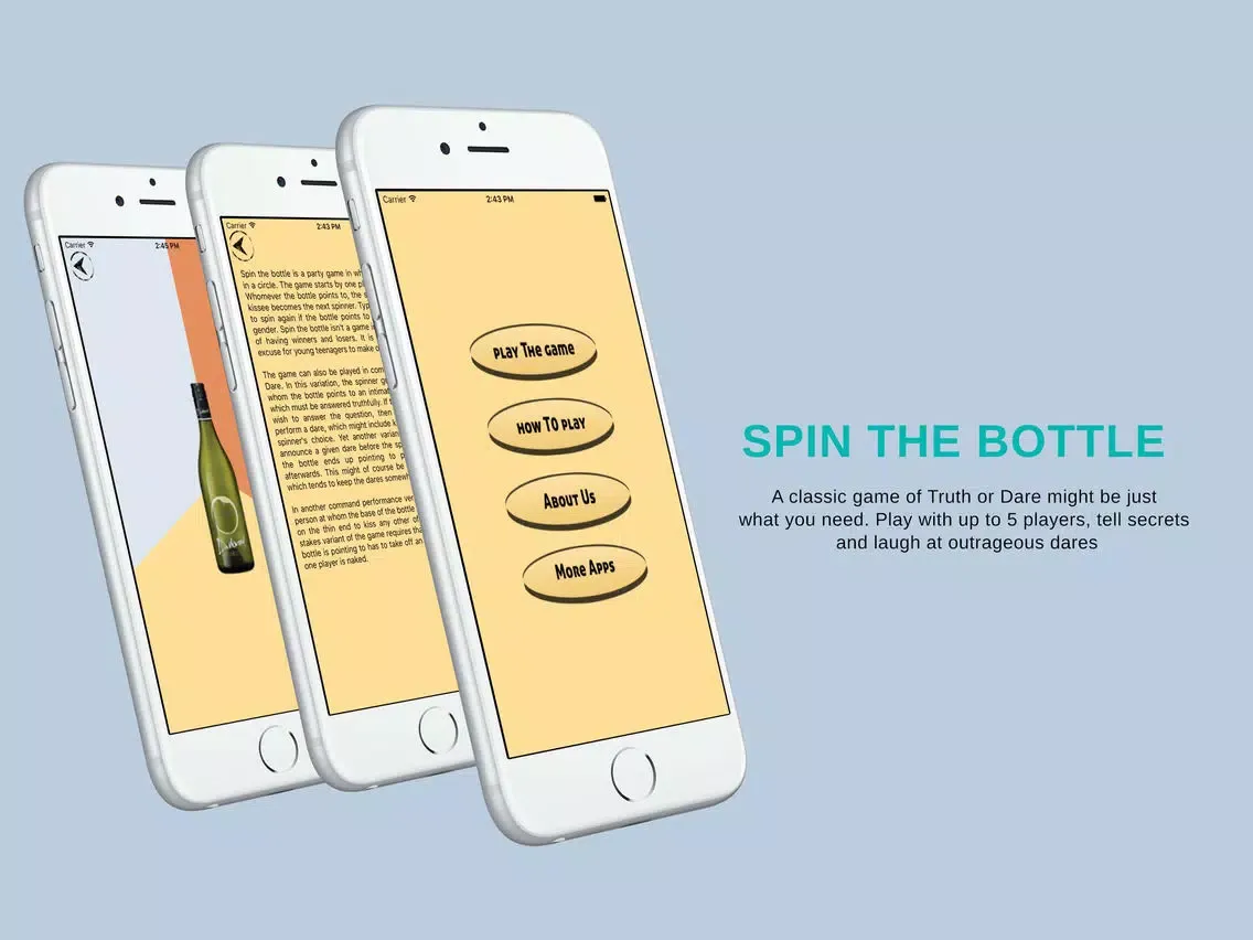 Capturas de pantalla de Spin the Bottle Game iPad 