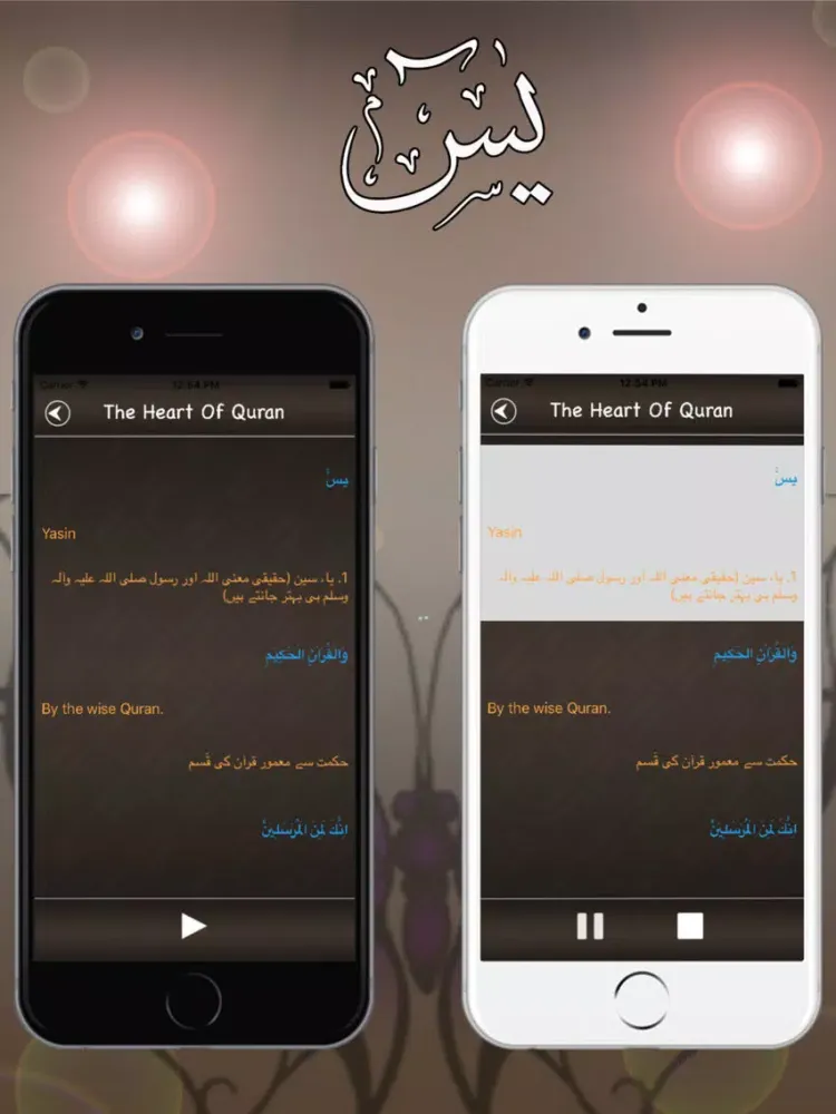 ภาพหน้าจอของ Surah Yasin Audio Urdu - English Translation Pro iPad 