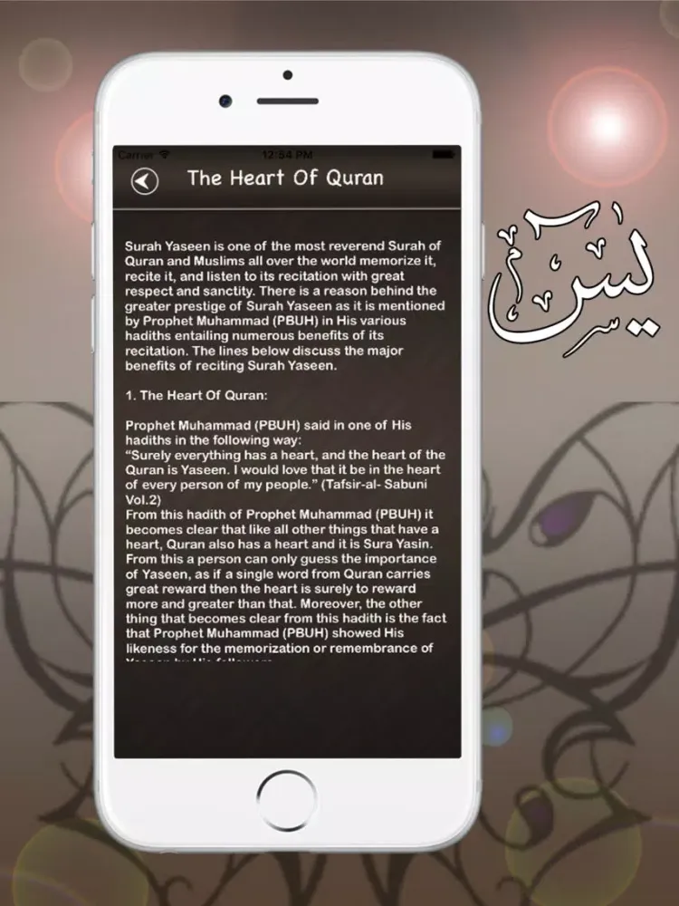 ภาพหน้าจอของ Surah Yasin Audio Urdu - English Translation Pro iPad 