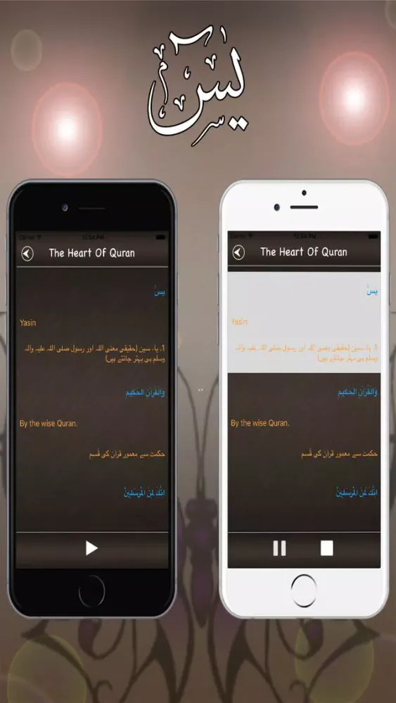 ภาพหน้าจอของ Surah Yasin Audio Urdu - English Translation Pro