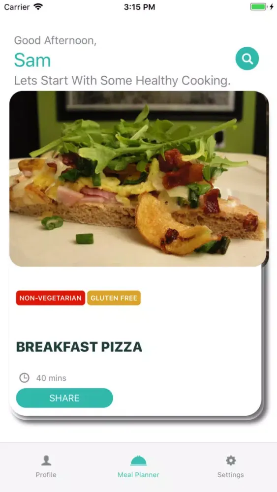 What To Cook- Quick Suggestion Screenshots