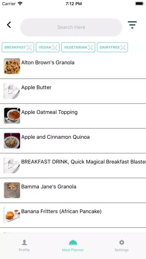 What To Cook- Quick Suggestion Screenshots