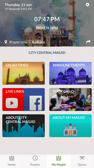 Скриншоты My Masjid Pro