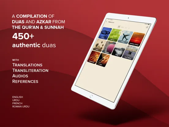 Hisnul Muslim | حصن المسلم iPad  Screenshots