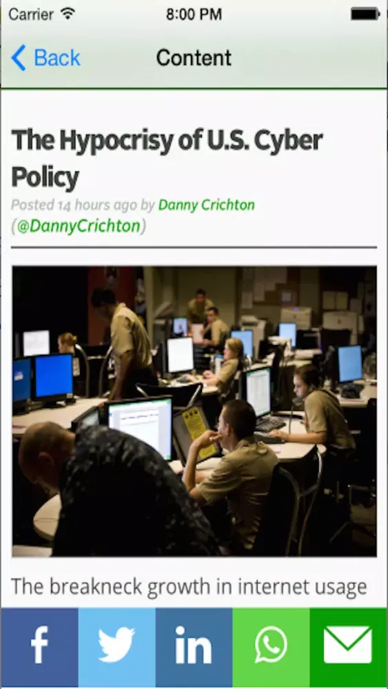 Technology News - Technology RSS Feed Screenshots